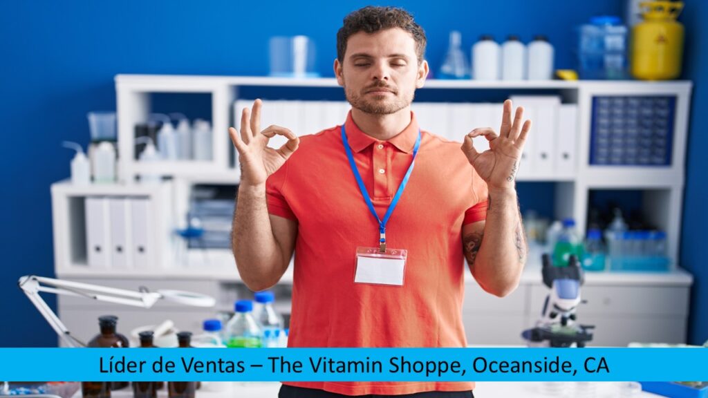 Líder de Ventas – The Vitamin Shoppe, Oceanside, CA